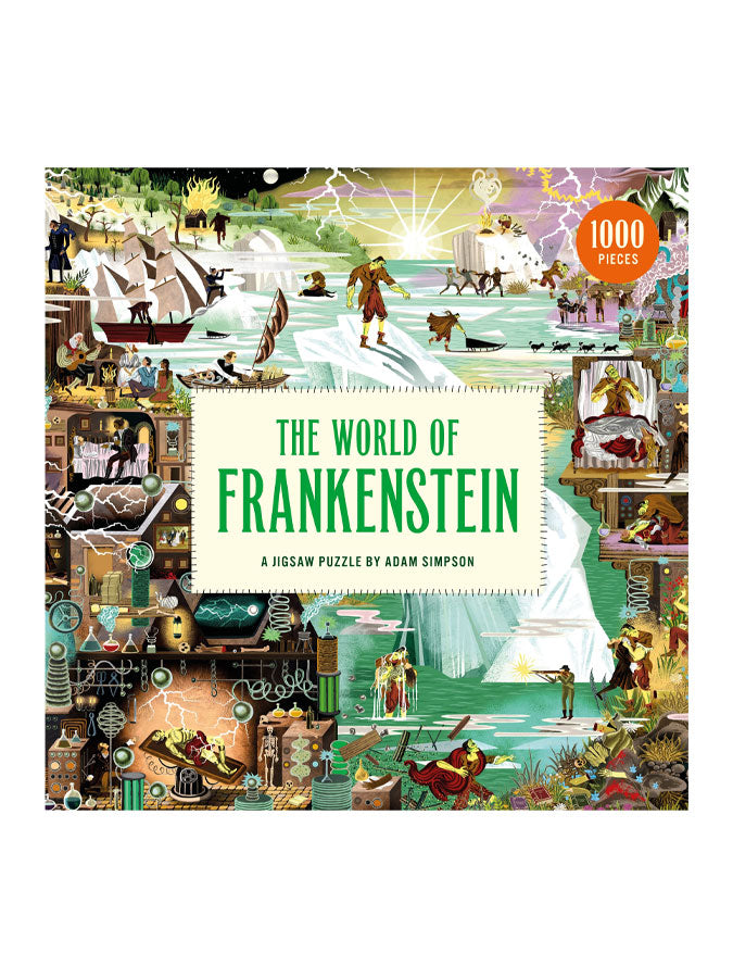 World Of Frankenstein Jigsaw – thoughtful gifts and beautiful finds from C&K, an independent lifestyle store in Settle.