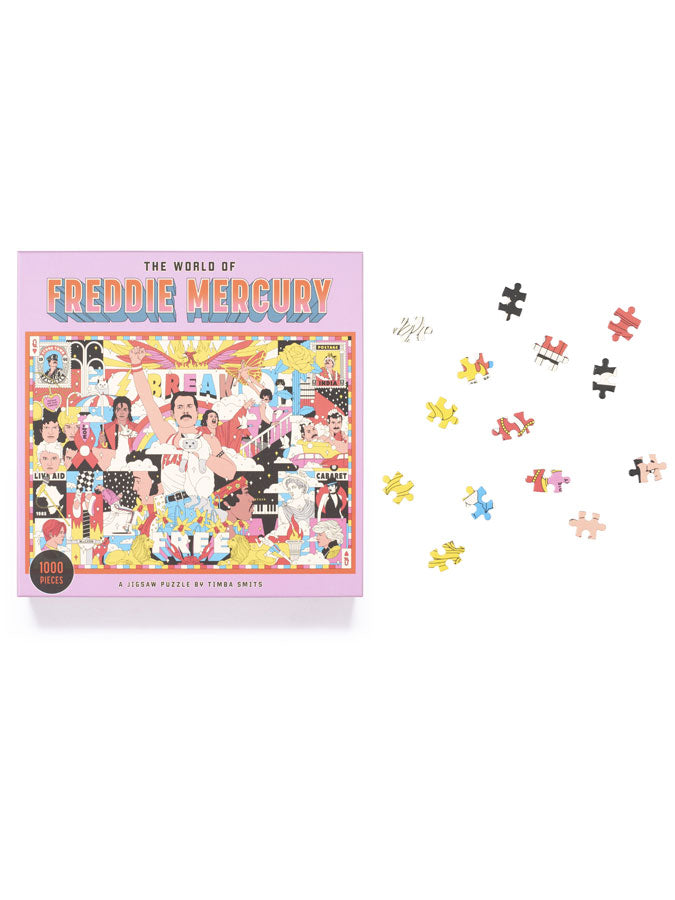World Of Freddie Mercury Jigsaw – thoughtful gifts and beautiful finds from C&K, an independent lifestyle store in Settle.