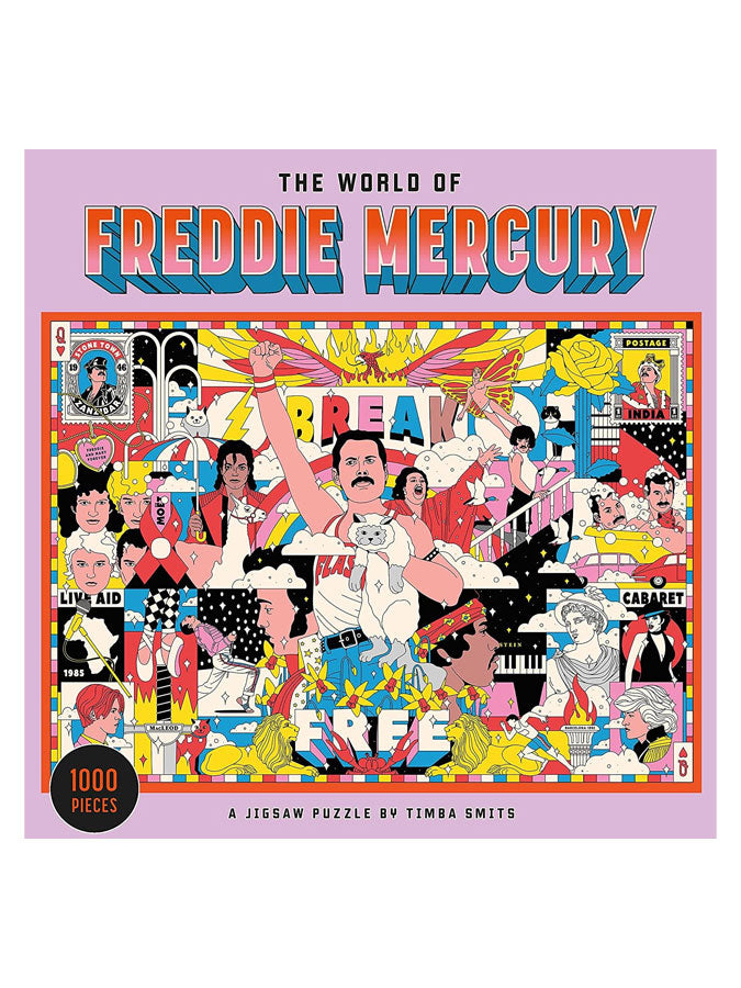 World Of Freddie Mercury Jigsaw – thoughtful gifts and beautiful finds from C&K, an independent lifestyle store in Settle.