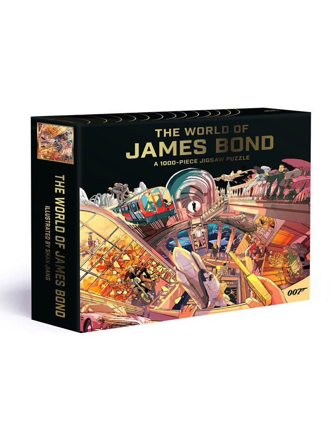 World Of James Bond Jigsaw – thoughtful gifts and beautiful finds from C&K, an independent lifestyle store in Settle.