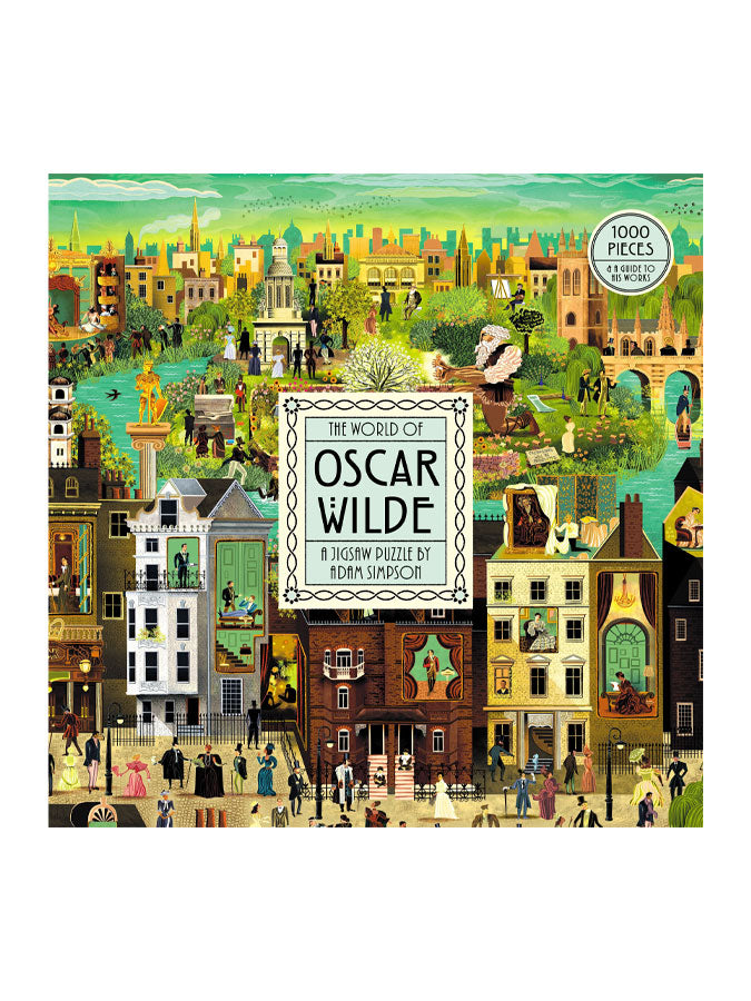 World of Oscar Wilde 1000 Piece Jigsaw – thoughtful gifts and beautiful finds from C&K, an independent lifestyle store in Settle.