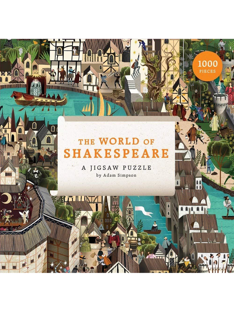 World of Shakespeare 1000 Piece Puzzle – thoughtful gifts and beautiful finds from C&K, an independent lifestyle store in Settle.