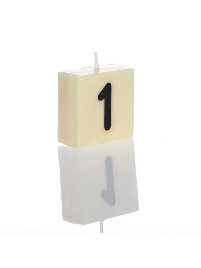 Number Candle 1 – thoughtful gifts and beautiful finds from C&K, an independent lifestyle store in Settle.