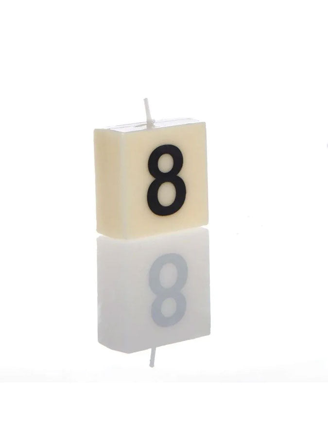 Number Candle 8 – thoughtful gifts and beautiful finds from C&K, an independent lifestyle store in Settle.