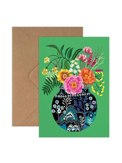 Fleurs Card – beautiful greeting card from C&K, an independent lifestyle store in Settle.