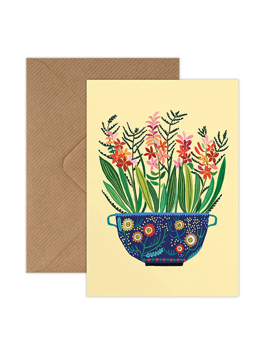 Hyacinths Card – beautiful greeting card from C&K, an independent lifestyle store in Settle.