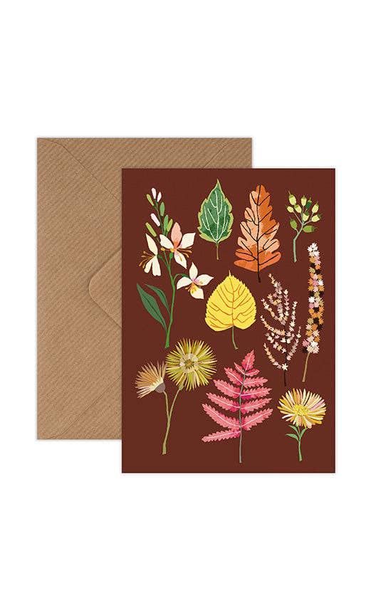 Autumn Begins Greetings Card – beautiful greeting card from C&K, an independent lifestyle store in Settle.