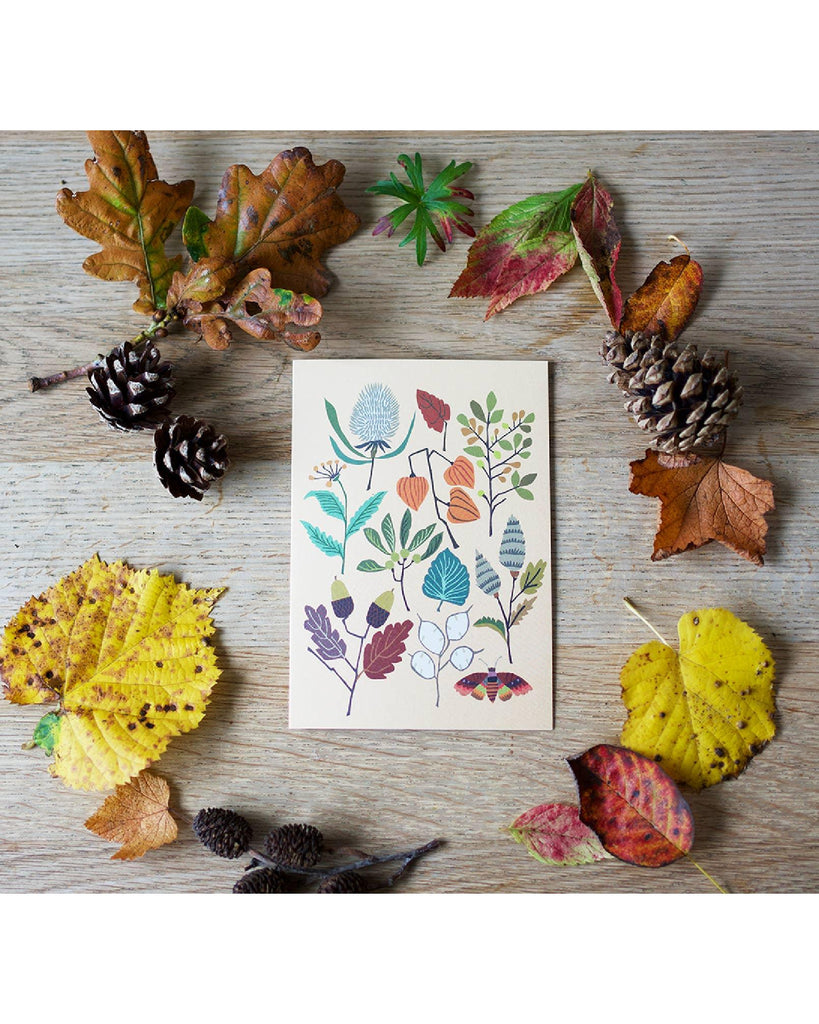 Autumn Walk Greetings Card – beautiful greeting card from C&K, an independent lifestyle store in Settle.