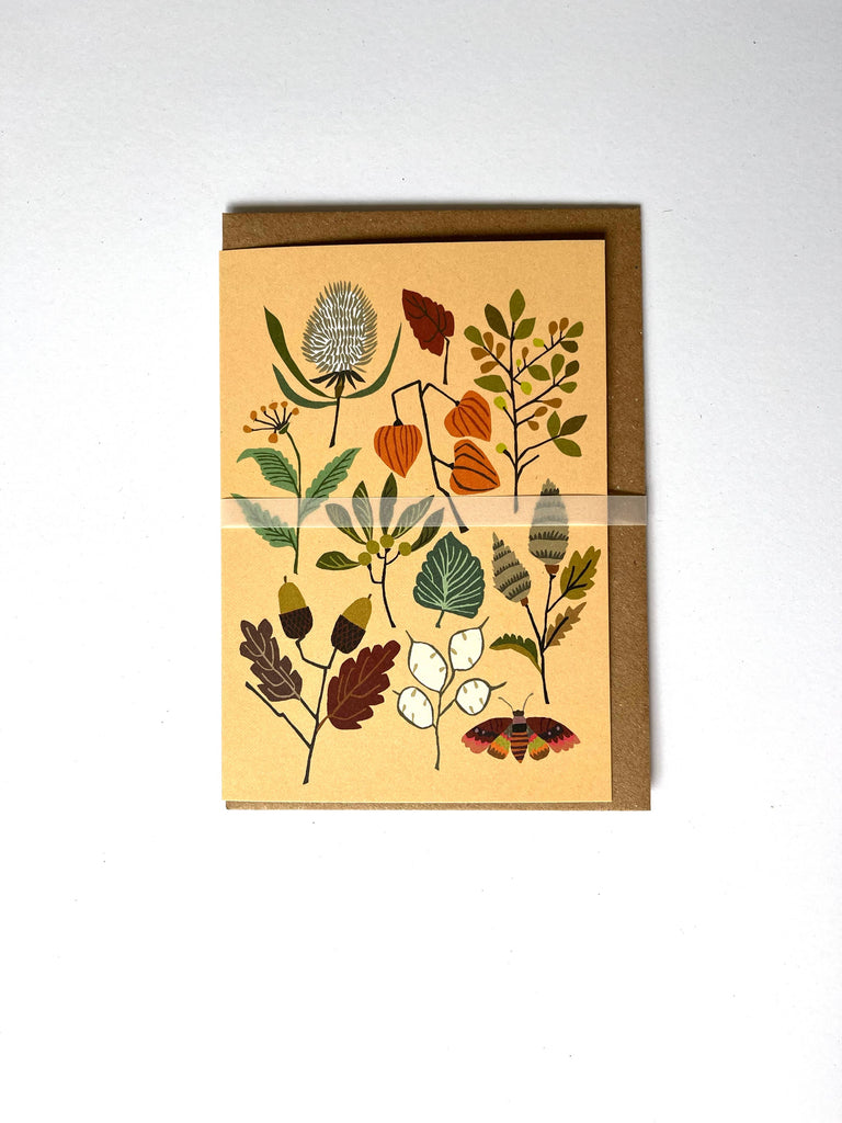 Autumn Walk Greetings Card – beautiful greeting card from C&K, an independent lifestyle store in Settle.
