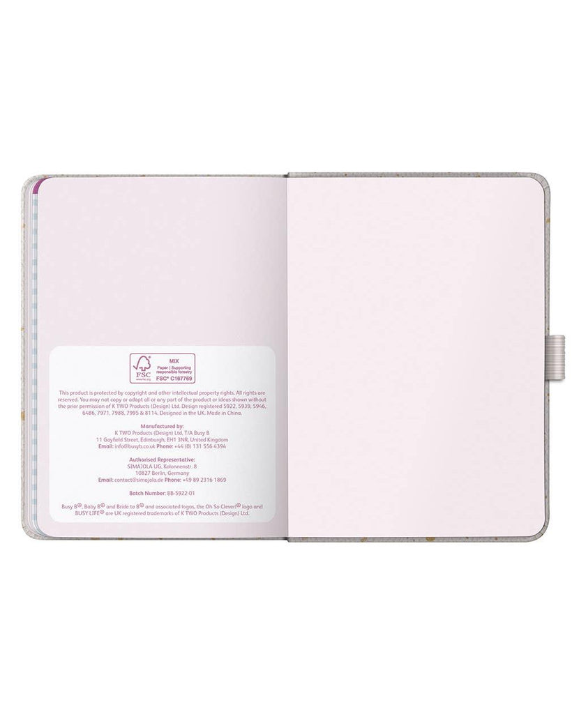 2026 A6 Diary, Weekly Planner, To-Do Lists & Notes | Gold – thoughtful gifts and beautiful finds from C&K, an independent lifestyle store in Settle.