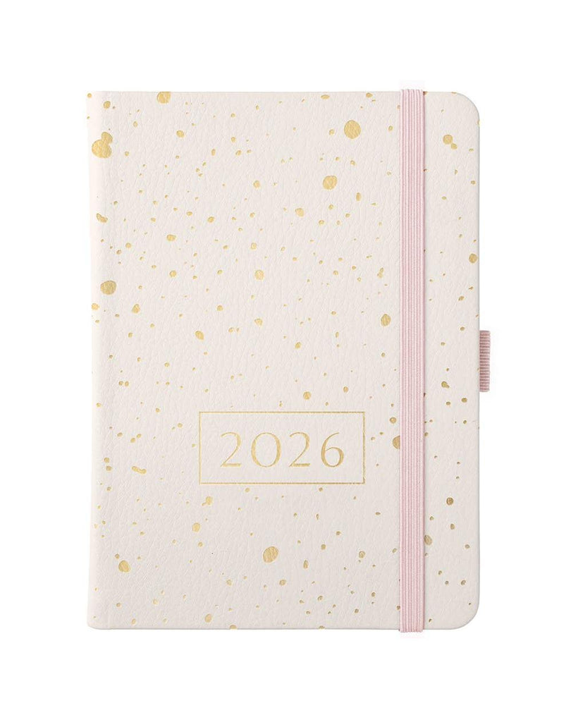 2026 A6 Diary, Weekly Planner, To-Do Lists & Notes | Gold – thoughtful gifts and beautiful finds from C&K, an independent lifestyle store in Settle.
