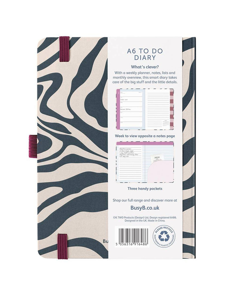 2026 A6 Diary, Weekly Planner, To-Do Lists & Notes | Marble – thoughtful gifts and beautiful finds from C&K, an independent lifestyle store in Settle.