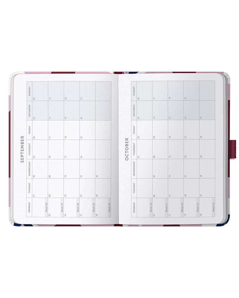 2026 A6 Diary | Weekly Planner with Dual Schedule | Floral – thoughtful gifts and beautiful finds from C&K, an independent lifestyle store in Settle.