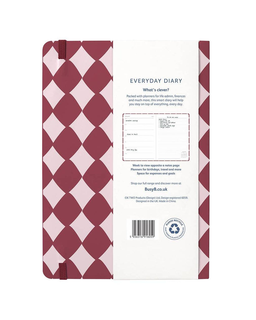 2026 Diary | Everyday Weekly Planner Diary | Harlequin – thoughtful gifts and beautiful finds from C&K, an independent lifestyle store in Settle.