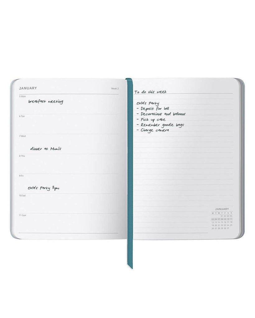 2026 Diary | Everyday Weekly Planner Diary | Pine Ribbon – thoughtful gifts and beautiful finds from C&K, an independent lifestyle store in Settle.