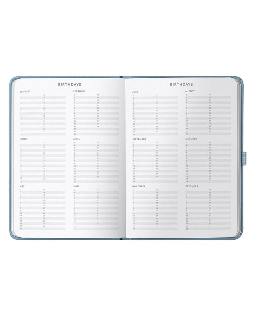 2026 Dual Schedule A5 Diary | Daily Planner | Day A Page – thoughtful gifts and beautiful finds from C&K, an independent lifestyle store in Settle.