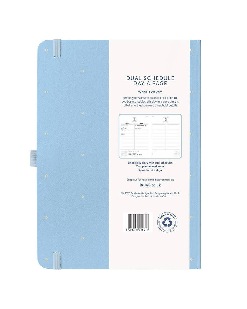 2026 Dual Schedule A5 Diary | Daily Planner | Day A Page – thoughtful gifts and beautiful finds from C&K, an independent lifestyle store in Settle.