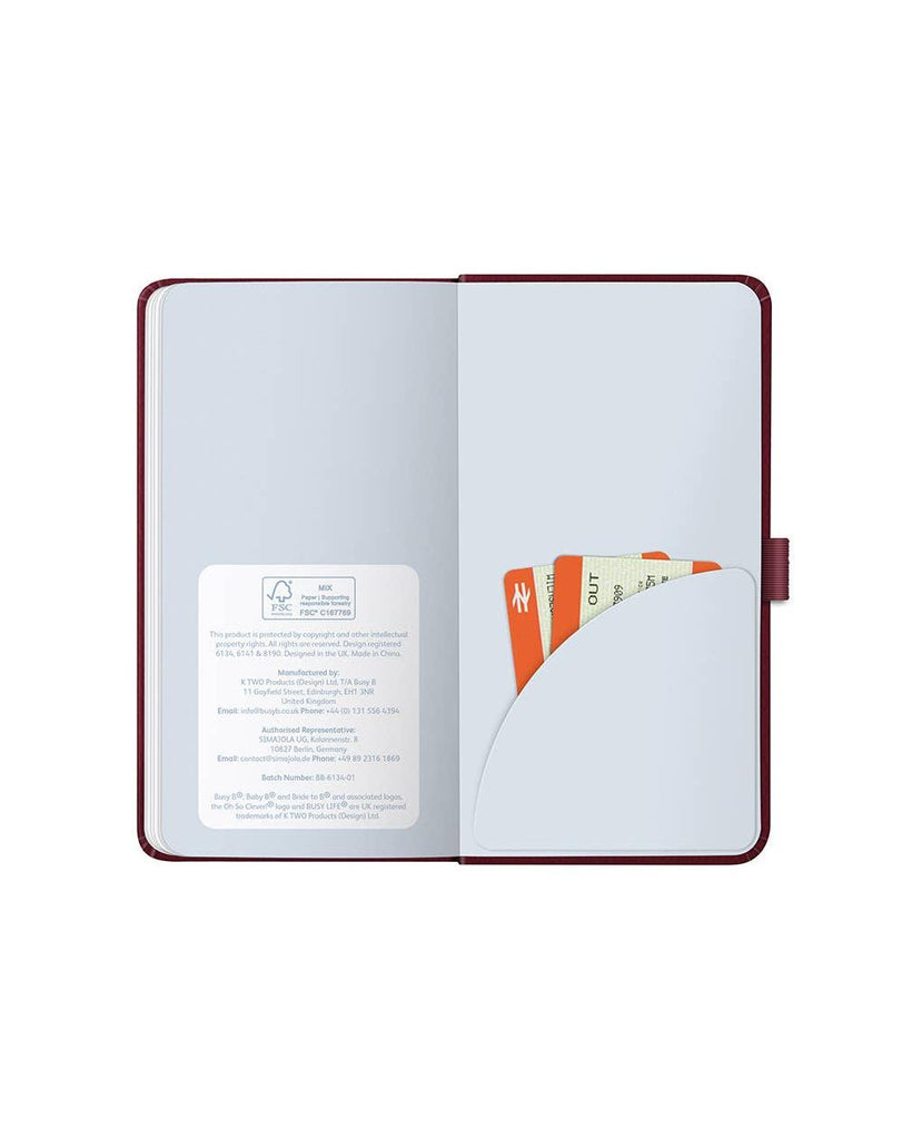 2026 Slim Diary | Weekly Pocket Diary & Planner | Busy B – thoughtful gifts and beautiful finds from C&K, an independent lifestyle store in Settle.