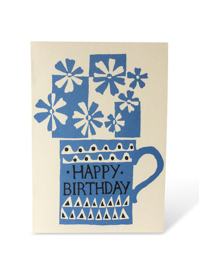 Birthday Mug Card – beautiful greeting card from C&K, an independent lifestyle store in Settle.