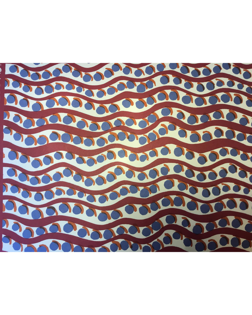 Cambridge imprint wrapping paper – beautiful greeting card from C&K, an independent lifestyle store in Settle.