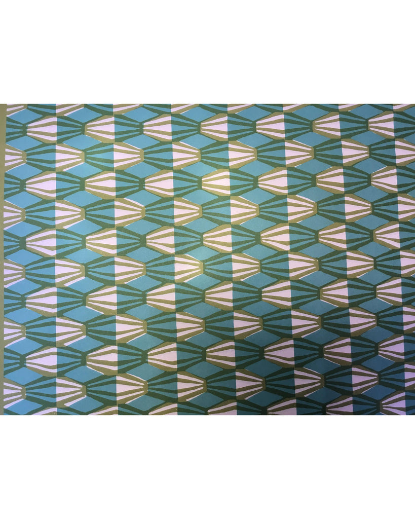 Cambridge imprint wrapping paper – beautiful greeting card from C&K, an independent lifestyle store in Settle.