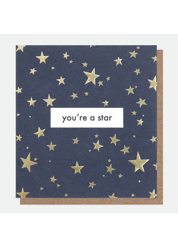You’re A Star Card – beautiful greeting card from C&K, an independent lifestyle store in Settle.
