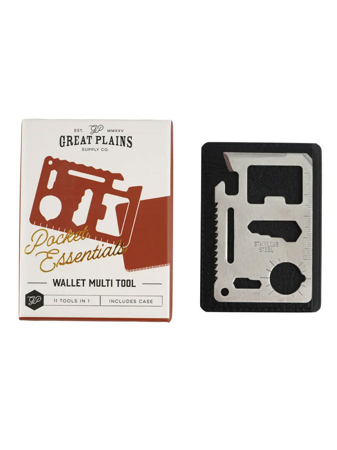 Great Plains Wallet Multi Tool – thoughtful gifts and beautiful finds from C&K, an independent lifestyle store in Settle.