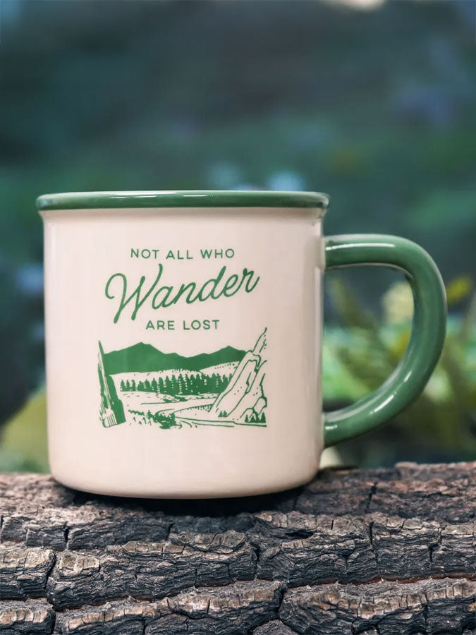 ‘Not All Who Wander…’ Mug – thoughtful gifts and beautiful finds from C&K, an independent lifestyle store in Settle.