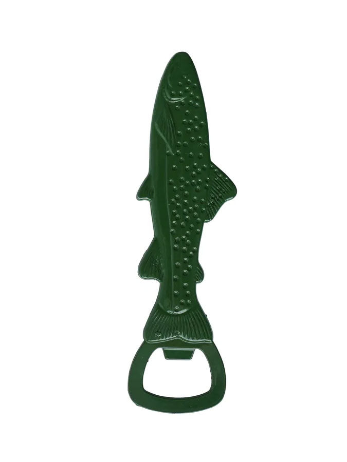 Reel Fly Fishing Co. Green Fish Bottle Opener – thoughtful gifts and beautiful finds from C&K, an independent lifestyle store in Settle.