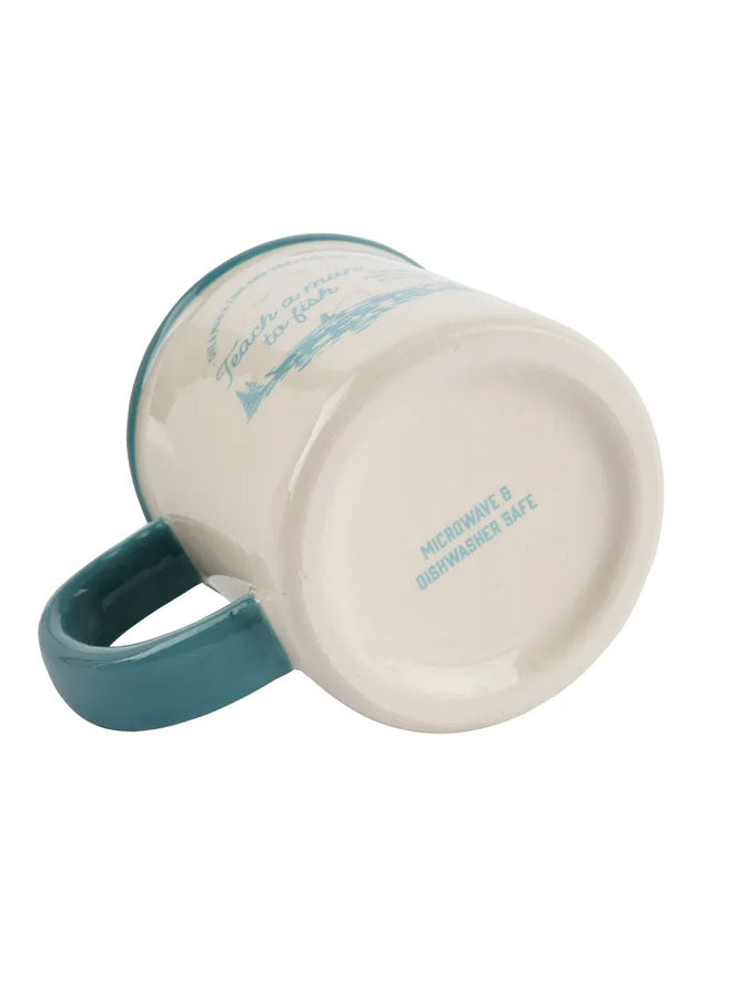 ‘Teach A Man To Fish…’ Mug – thoughtful gifts and beautiful finds from C&K, an independent lifestyle store in Settle.