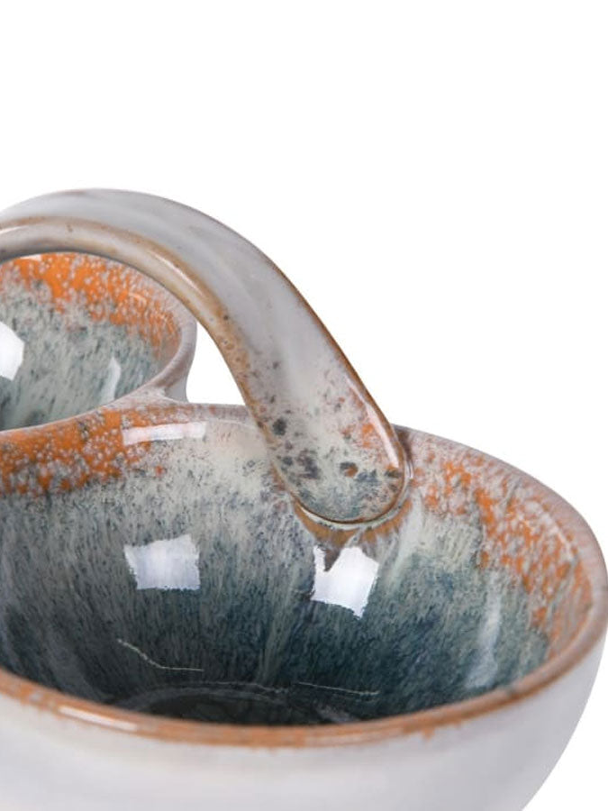 Blue Ombre Bowl with Handle – thoughtful gifts and beautiful finds from C&K, an independent lifestyle store in Settle.