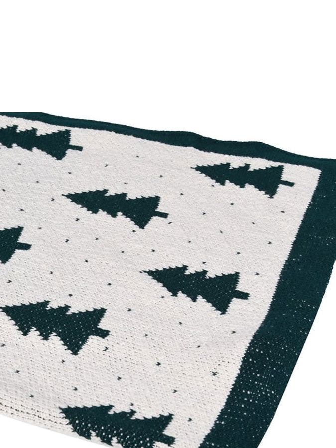 Green Xmas Tree Throw – thoughtful gifts and beautiful finds from C&K, an independent lifestyle store in Settle.