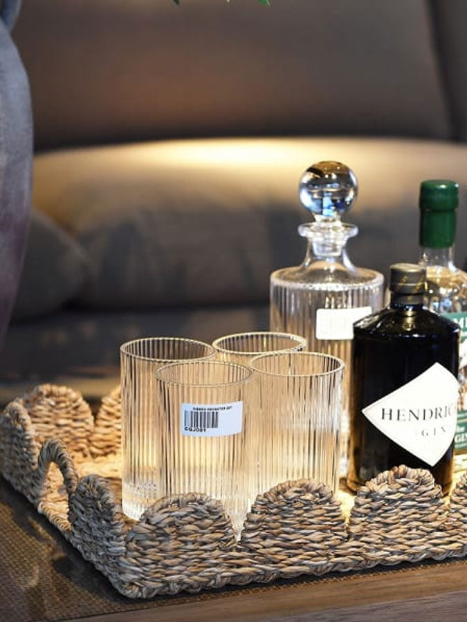 Scallop Seagrass Tray – thoughtful gifts and beautiful finds from C&K, an independent lifestyle store in Settle.