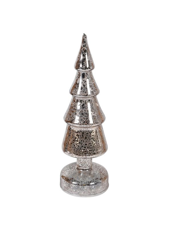 Small Silver Lit Tree – thoughtful gifts and beautiful finds from C&K, an independent lifestyle store in Settle.