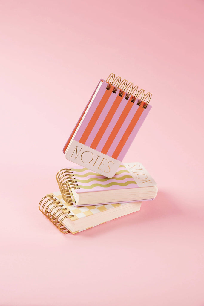 Designworks Ink Chunky Notepad - Stripes – thoughtful gifts and beautiful finds from C&K, an independent lifestyle store in Settle.