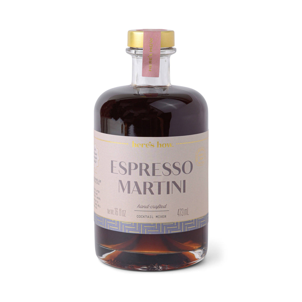 Here's How Espresso Martini Here's How Cocktail Mixer 500ml – thoughtful gifts and beautiful finds from C&K, an independent lifestyle store in Settle.