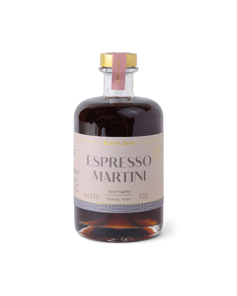 Here's How Espresso Martini Here's How Cocktail Mixer 500ml – thoughtful gifts and beautiful finds from C&K, an independent lifestyle store in Settle.