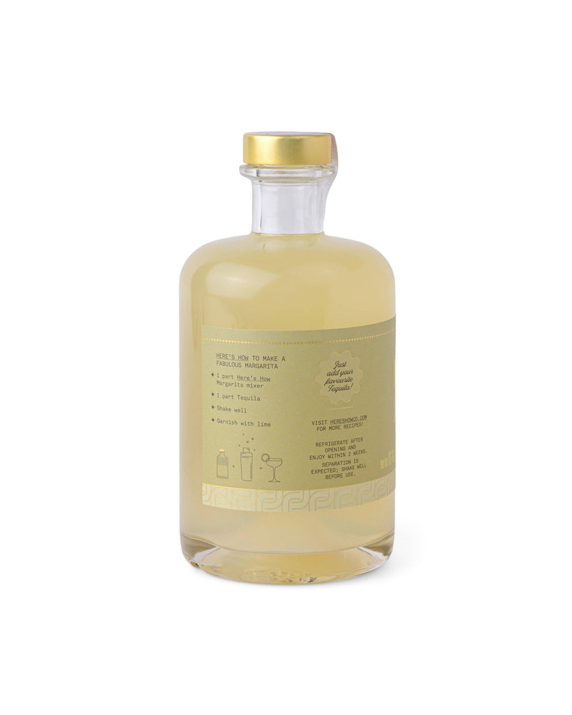 Here's How Margarita Cocktail Mixer 500ml – thoughtful gifts and beautiful finds from C&K, an independent lifestyle store in Settle.