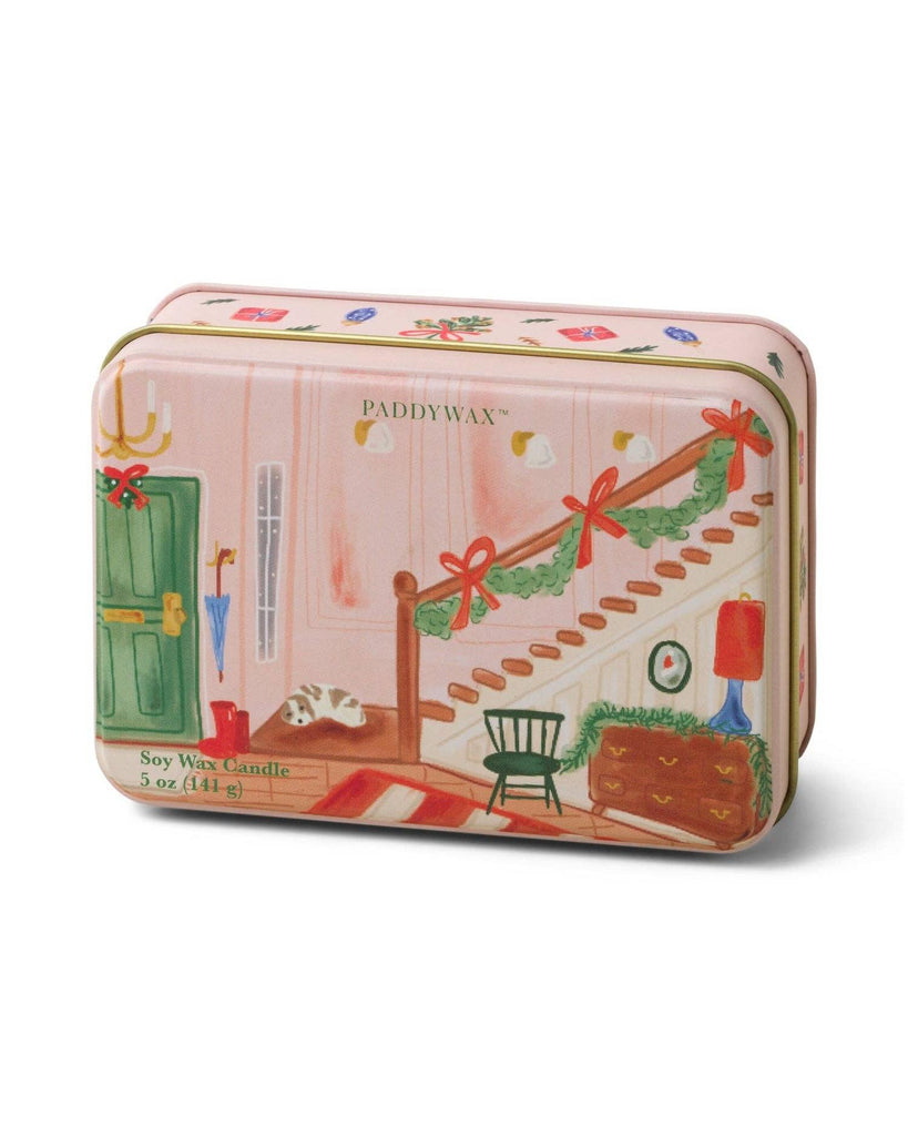 Paddywax Christmas Tin Staircase - Wassail – thoughtful gifts and beautiful finds from C&K, an independent lifestyle store in Settle.