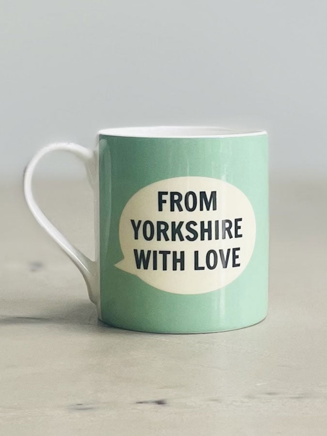 Yorkshire With Love Mug – thoughtful gifts and beautiful finds from C&K, an independent lifestyle store in Settle.