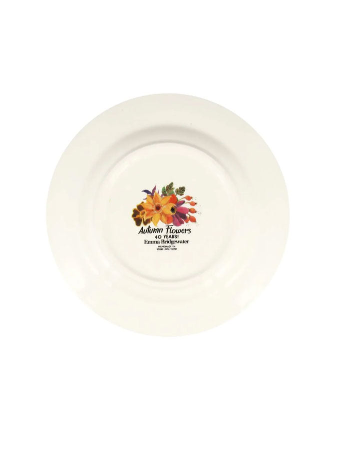 Autumn Flowers 8 1/2 Inch Plate – thoughtful gifts and beautiful finds from C&K, an independent lifestyle store in Settle.