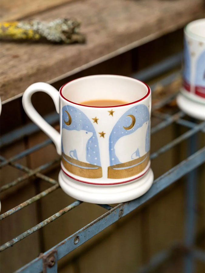 Bear Snow Globe 1/2 Pint Mug – thoughtful gifts and beautiful finds from C&K, an independent lifestyle store in Settle.