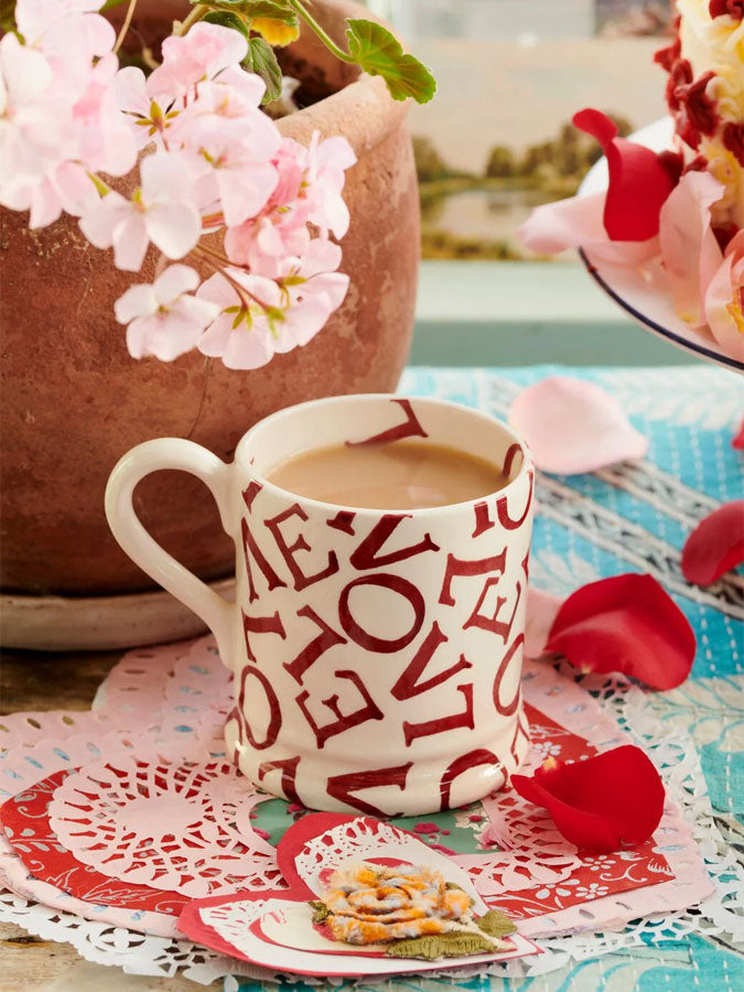 L.O.V.E 1/2pt mug – thoughtful gifts and beautiful finds from C&K, an independent lifestyle store in Settle.
