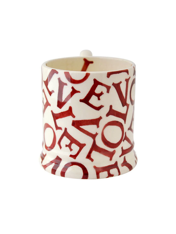 L.O.V.E 1/2pt mug – thoughtful gifts and beautiful finds from C&K, an independent lifestyle store in Settle.
