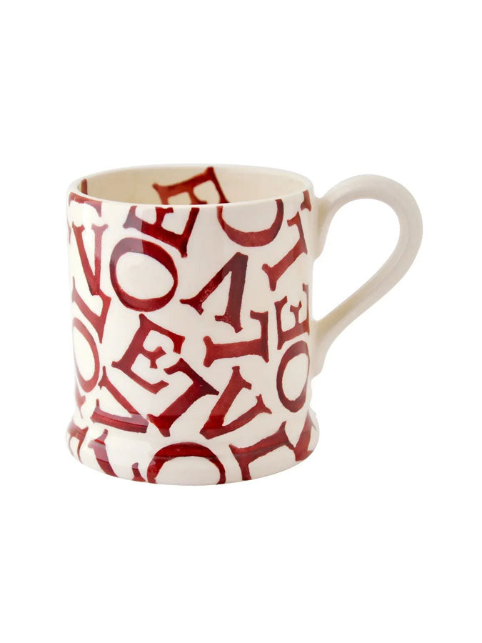 L.O.V.E 1/2pt mug – thoughtful gifts and beautiful finds from C&K, an independent lifestyle store in Settle.