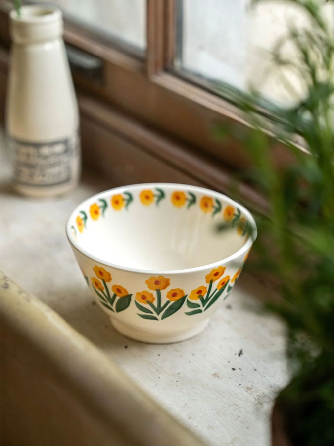 Marigold Small Old Bowl – thoughtful gifts and beautiful finds from C&K, an independent lifestyle store in Settle.