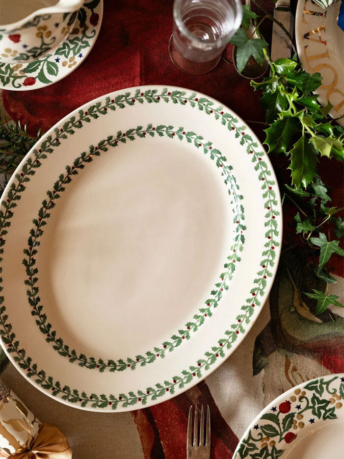 Tiny Holly Medium Oval Platter – thoughtful gifts and beautiful finds from C&K, an independent lifestyle store in Settle.