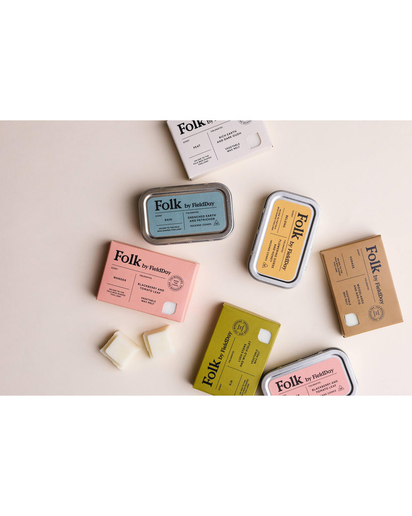 Rain Folk Tin of Incense Cones – thoughtful gifts and beautiful finds from C&K, an independent lifestyle store in Settle.