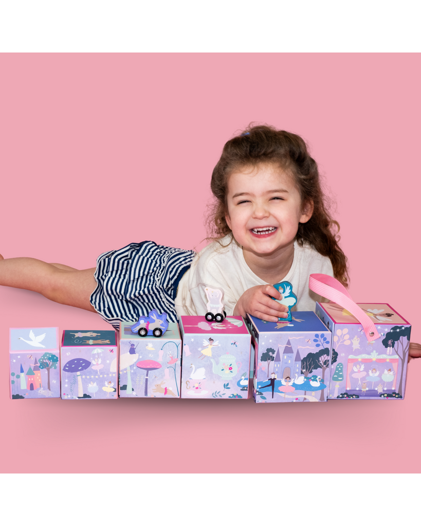 Enchanted Stacking Cubes – joyful toys & games for little ones at C&K, an independent lifestyle store in Settle.