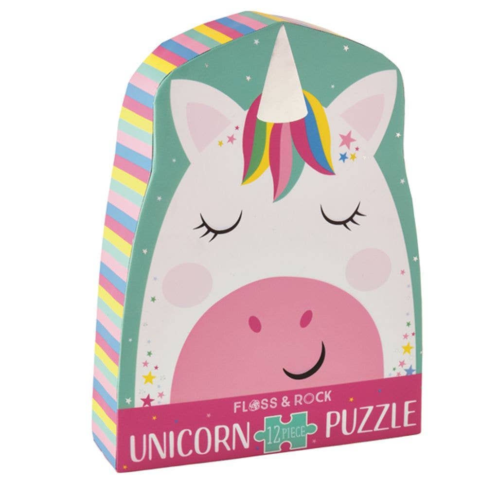 Rainbow Unicorn 12pc Jigsaw – joyful toys & games for little ones at C&K, an independent lifestyle store in Settle.